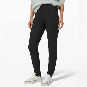 Lululemon Womens City Sleek 5 Pocket High-Rise Skinny Pant Casual Black Size 28
